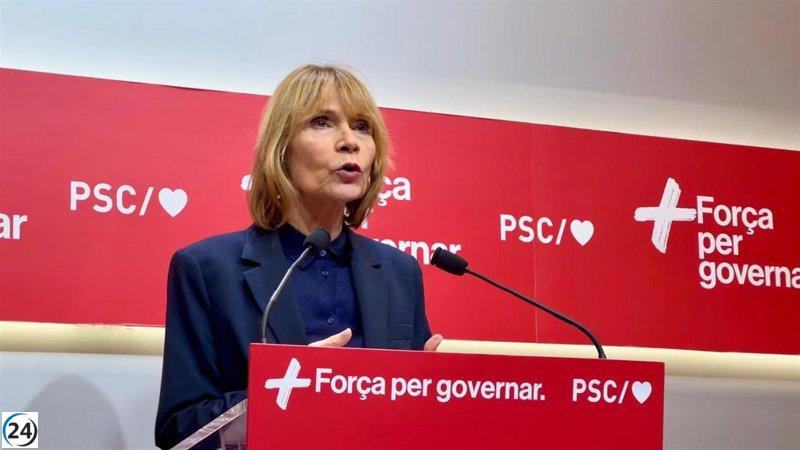 Moret (PSC) afirma que la inversión en Catalunya bajo Sánchez alcanza niveles históricos.