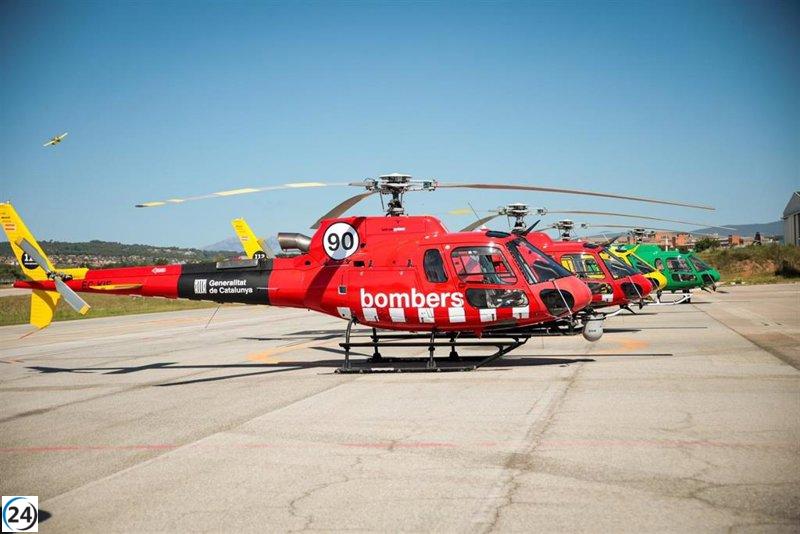 Rescatan a seis personas y realizan dos búsquedas en la naturaleza en Catalunya este viernes.