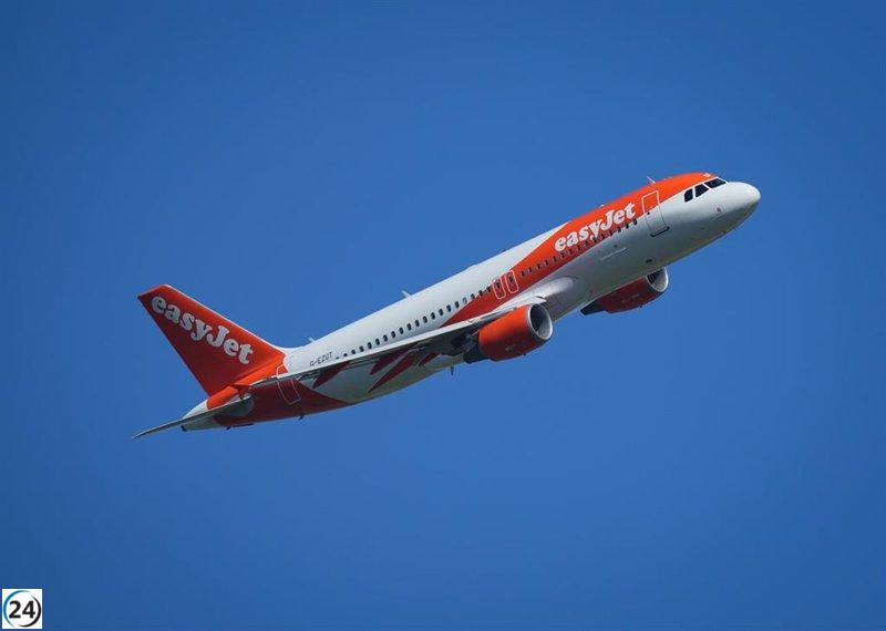 easyJet lanza 5 millones de asientos disponibles para vuelos a España en 2026.
