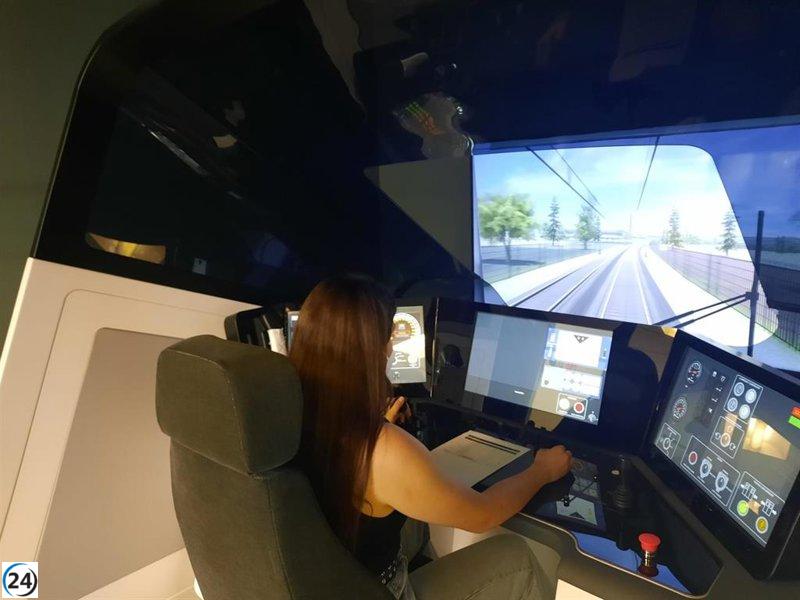 Renfe celebra jornadas abiertas en su centro de formación en L'Hospitalet, Barcelona.