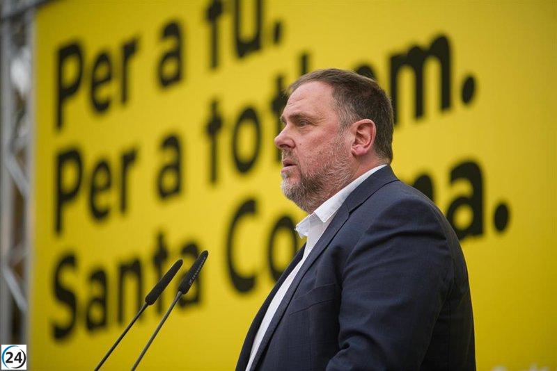 El Supremo rechaza un nuevo indulto para Junqueras y mantiene su inhabilitación.