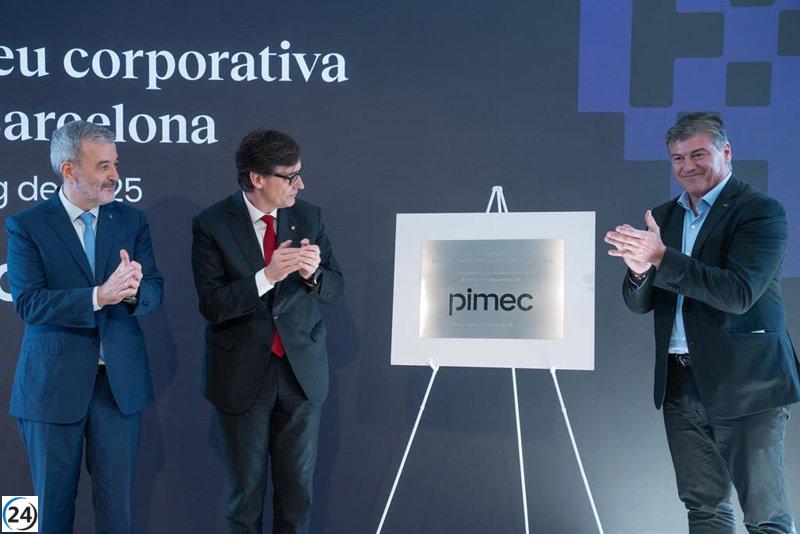 Illa elogia la actitud constructiva y el compromiso institucional de Pimec.
