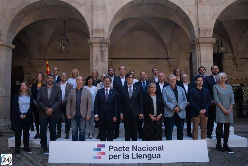 UGT destaca la importancia del Pacte per la Llengua para potenciar el uso del catalán en el trabajo.