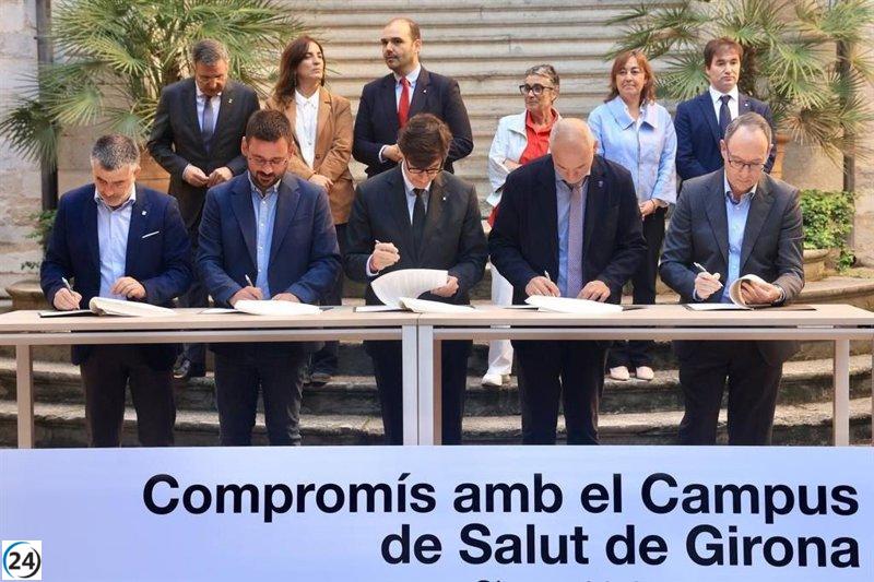 El Campus de Salut de Girona comenzará su construcción en 2028 con un presupuesto de 700 millones.