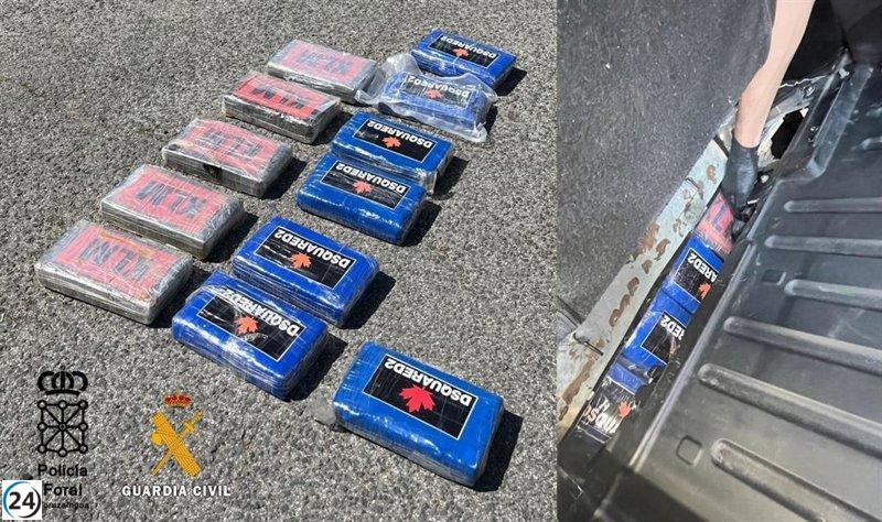 Desarticulada una mafia de tráfico de cocaína en Navarra y Tarragona.