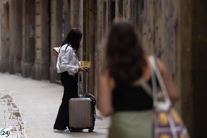 Incremento del 6% en ventas de servicios en Catalunya durante marzo.