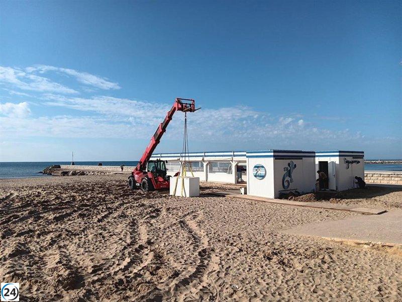 El Gobierno defiende la demolición del Club de Mar en Sitges.
