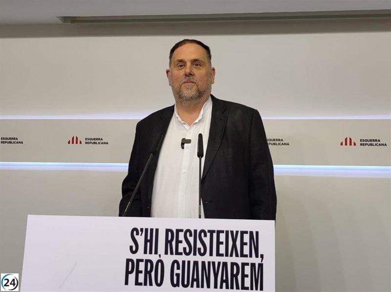 Junqueras apoya cualquier vía que restablezca la justicia en el debate sobre su indulto.