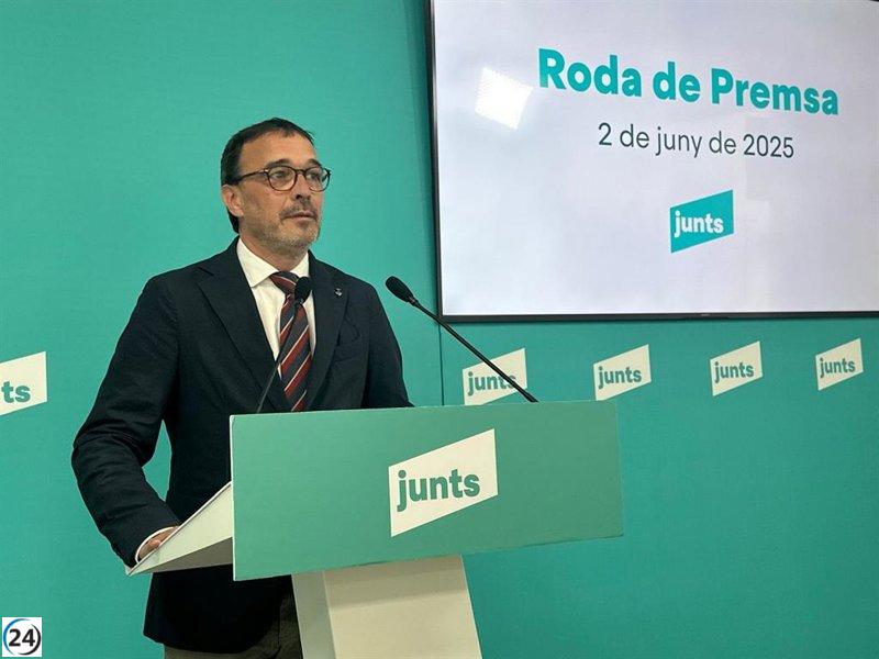 Rius (Junts) cuestiona la