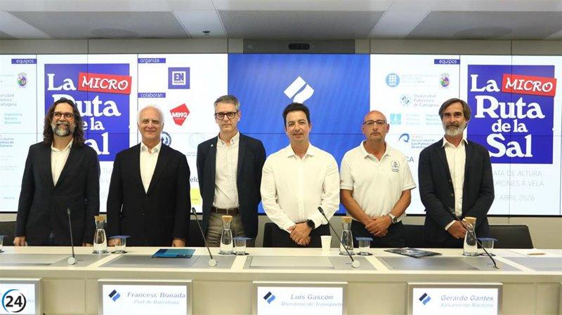 Se anuncia para abril de 2026 la inaugural regata de veleros autónomos a larga distancia.