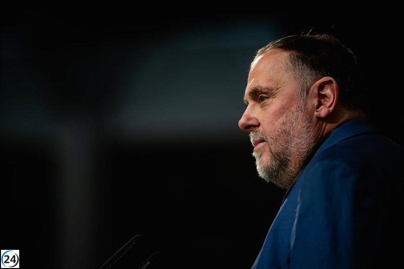 Junqueras advierte que la democracia en España está en riesgo sin la Amnistía.