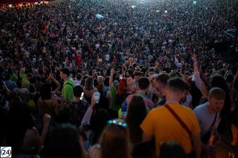 Sabrina Carpenter deslumbra en el Primavera Sound de Barcelona con su actuación de 'Manchild'.