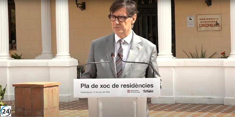 Illa y Martínez Bravo lanzan un ambicioso plan de 20 millones para revitalizar las residencias.