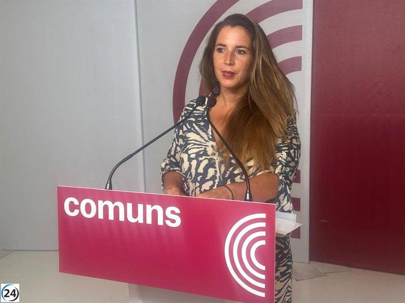 Comuns exigen al PSOE que rinda cuentas y tome medidas contra la corrupción.