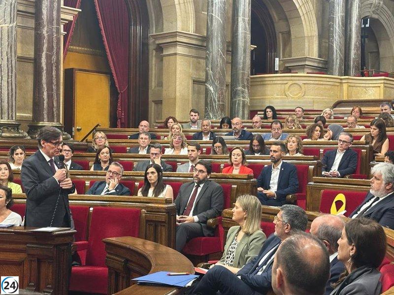 Illa promete financiación específica y busca amplios apoyos en el Parlament.