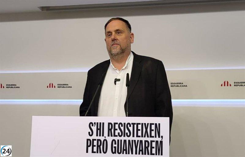 Junqueras aplaude fallo del TC, pero sostiene que no le afectará en nada.