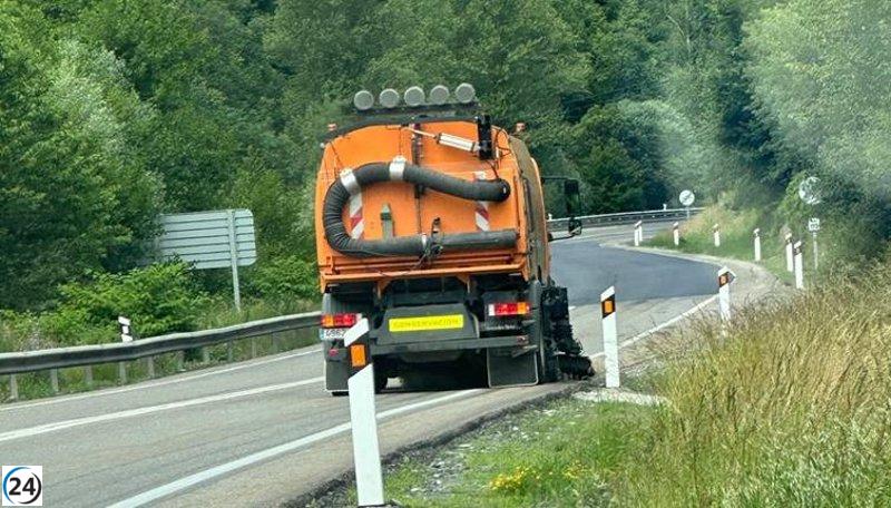 El Ministerio de Transportes destina 18,1 millones a la conservación de 80 km de carreteras en Lleida.