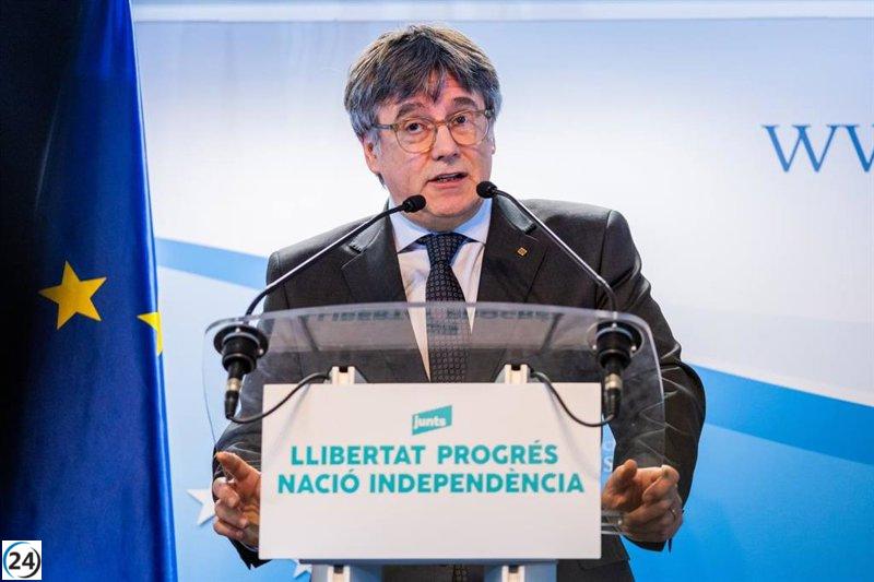 Puigdemont afirma que el debate en el Congreso se centra en el poder y se distancia de las polarizaciones.