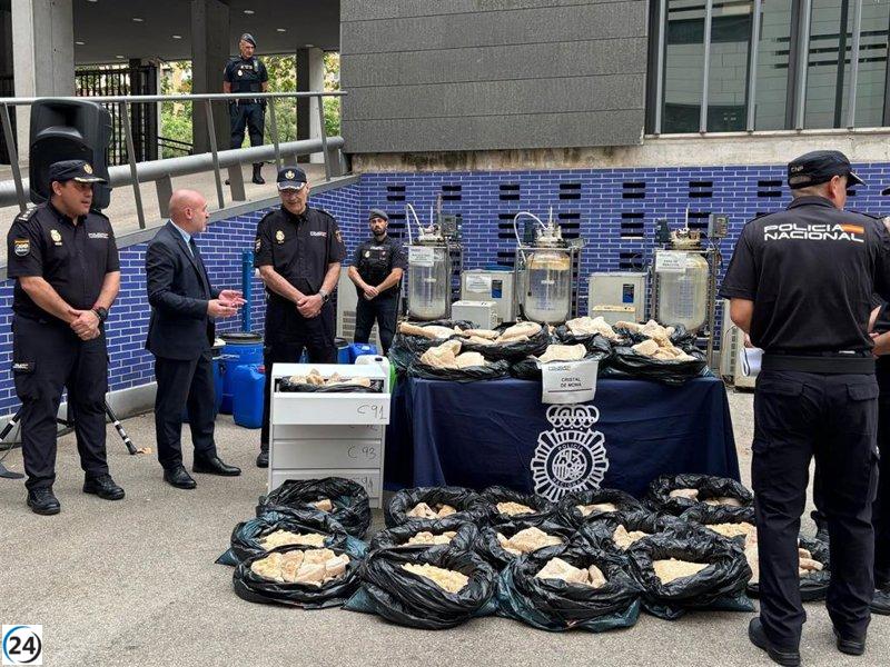 Desarticulan en Tarragona el mayor laboratorio ilegal de MDMA en España.