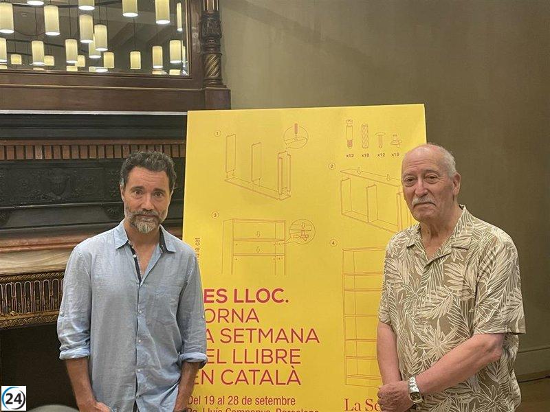 La Setmana del Llibre en Català reconoce a Andreu Martín y David Guzmán.
