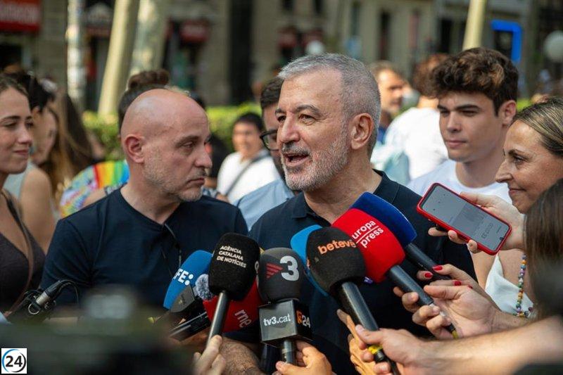 Collboni anhela que Barcelona sea la sede del WorldPride 2030.