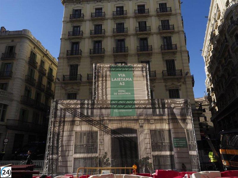 Gobierno designa comisaría de Via Laietana como sitio emblemático de la memoria democrática.