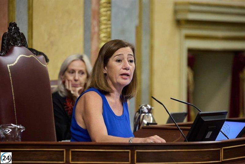 Francina Armengol respalda reforma para castigar a 'pseudoperiodistas' en nombre de la dignidad.