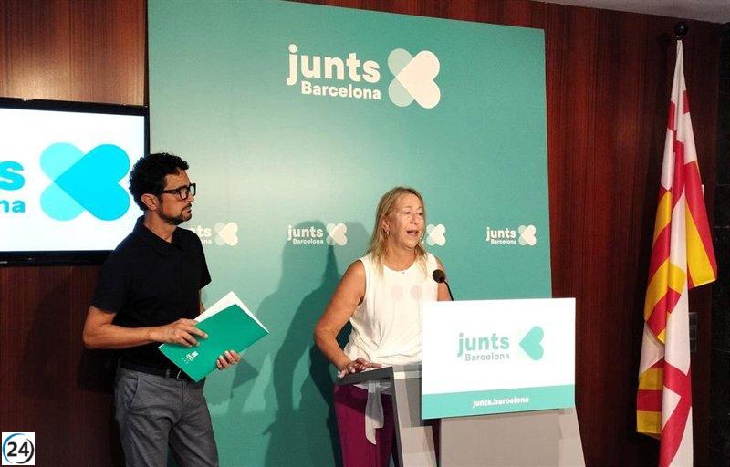 Junts exige a Collboni que explique la crisis de su gestión en Barcelona.