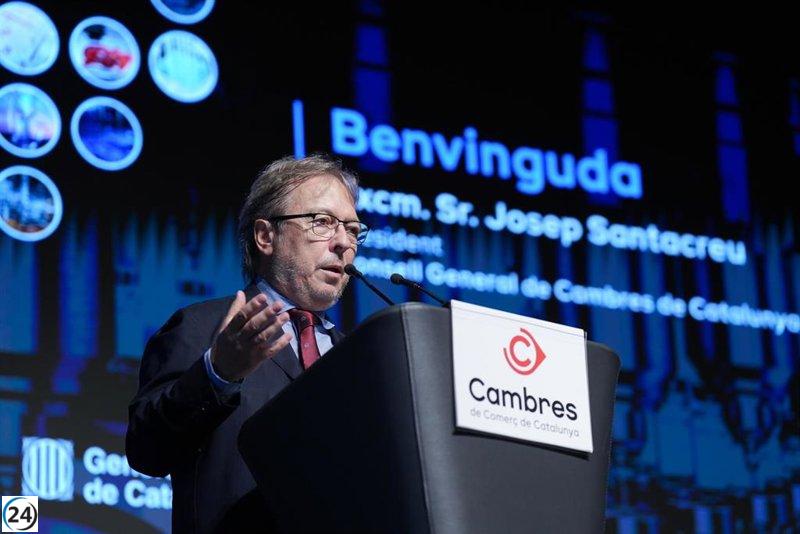 Santacreu, representante de la Cámara de Barcelona, se une a la misión oficial de la Generalitat en China.