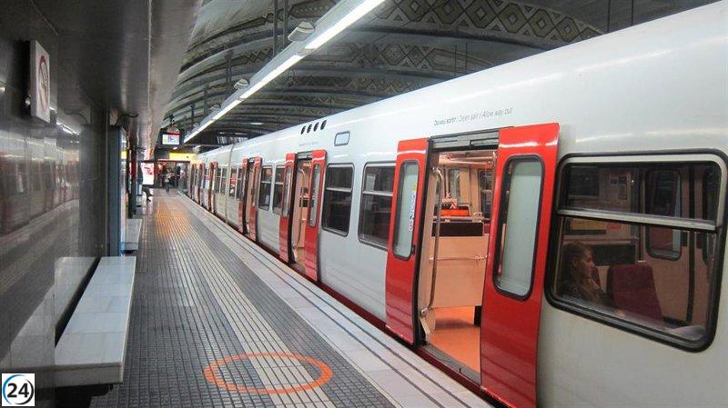 Interrumpido el servicio de la R5 en Barcelona por robo de cobre.