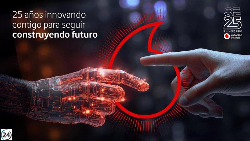 Vodafone conmemora 25 años en Cataluña con una gala y reconoce a empresas locales.