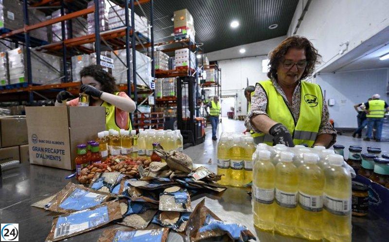 Fundación La Caixa y CaixaBank recaudan 1,6 millones en su VI campaña 'Ningún hogar sin alimentos'