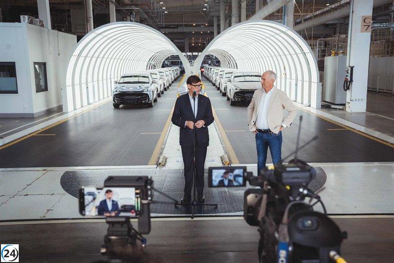 Illa promueve la eliminación de aranceles al Cupra Tavascan en China, resaltando su origen europeo.