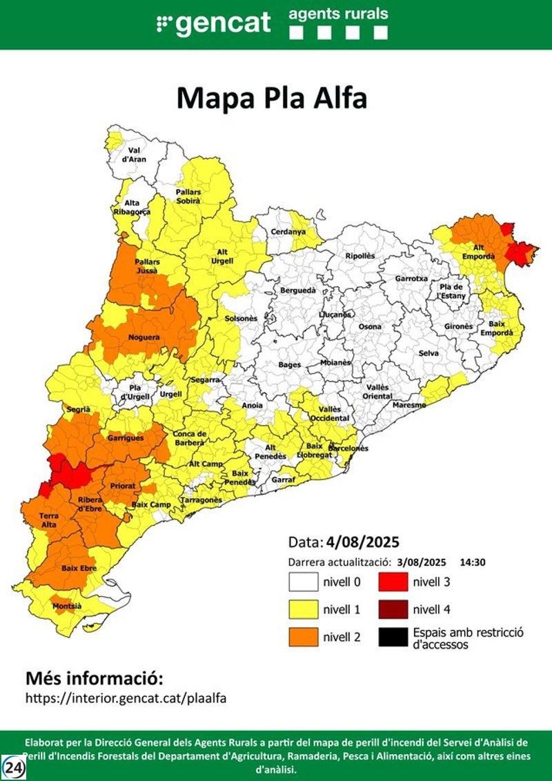 Se levanta la prohibición de acceso al Cap de Creus y Serra de l'Albera en Girona.