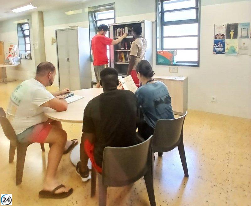 Prisión de Puig de les Basses en Girona crea un área de lectura para promover la reflexión.