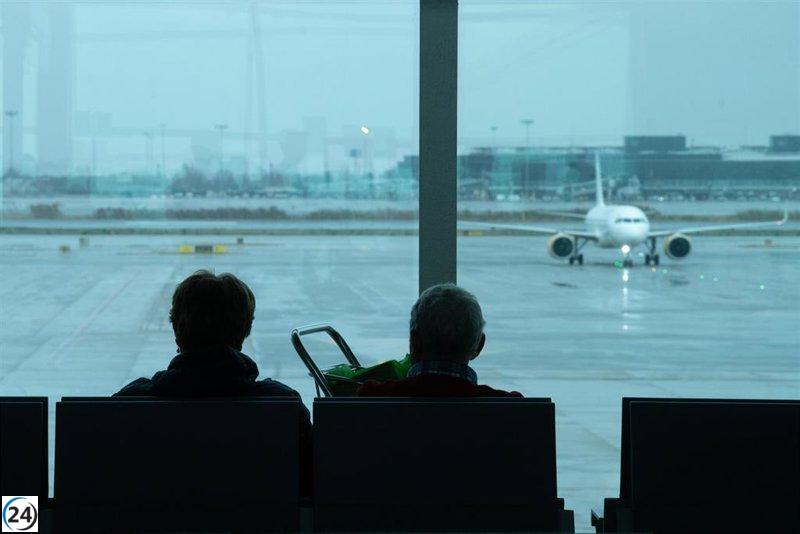 Huelga de handling en aeropuertos de Catalunya causa retrasos y cancelaciones en su segundo día.