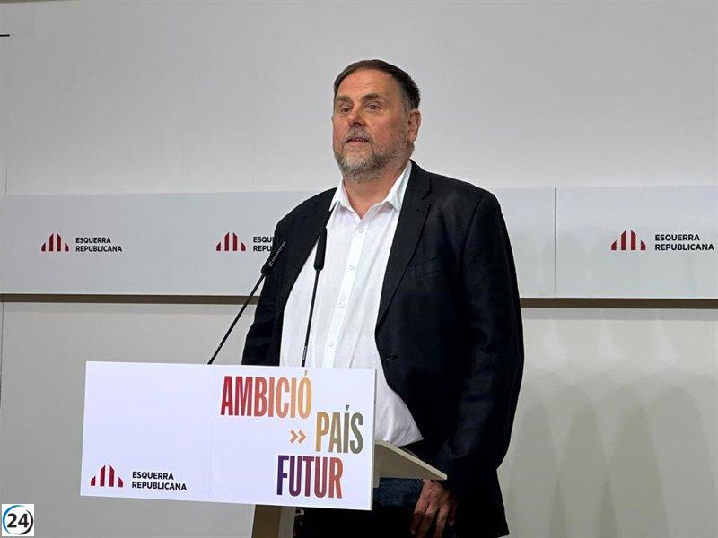 Junqueras rechaza discutir los Presupuestos hasta que se solucione la financiación.