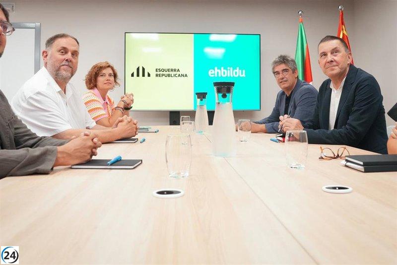EH Bildu y ERC defienden el fortalecimiento nacional frente a la