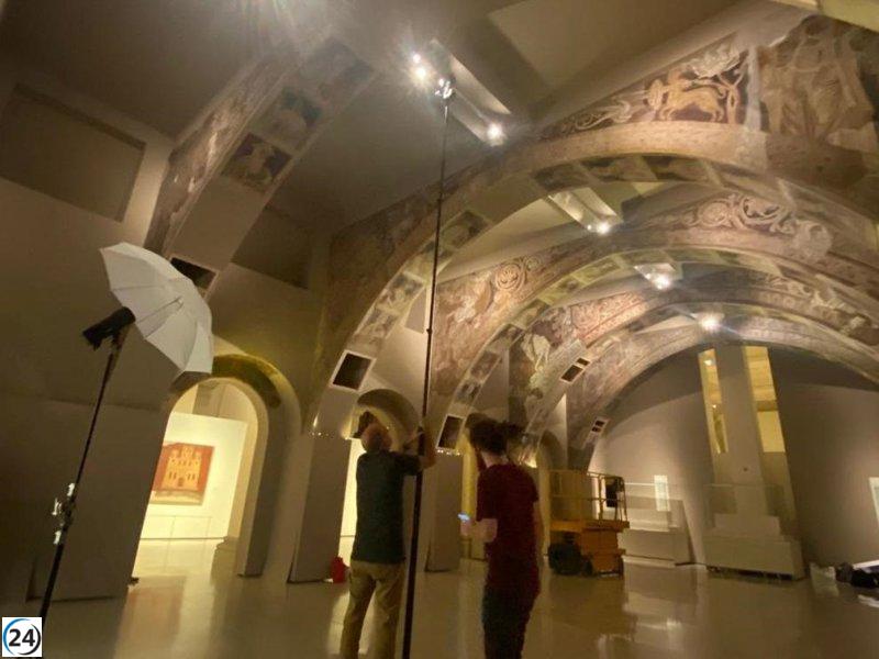 Diez mil ciudadanos se oponen al traslado de las pinturas de Sijena del MNAC.
