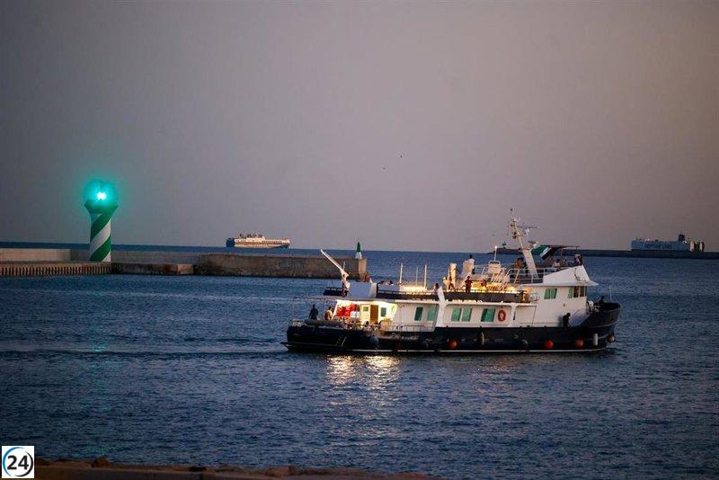La Flotilla Global Sumud detiene su viaje hacia Gaza en Menorca.