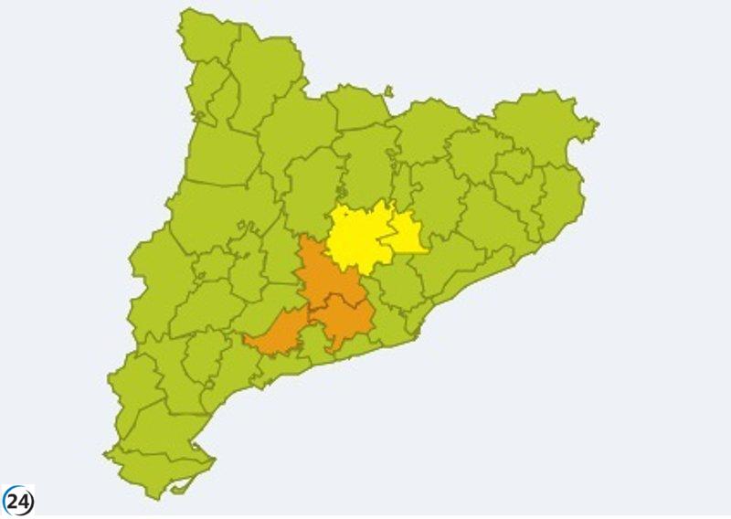 Protección Civil advierte sobre lluvias en Barcelona y Tarragona: se recomienda precaución.