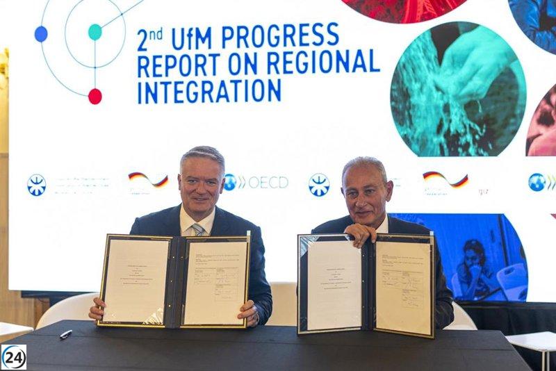 UpM y OCDE advierten que el crecimiento de la integración económica en el Mediterráneo está rezagado.