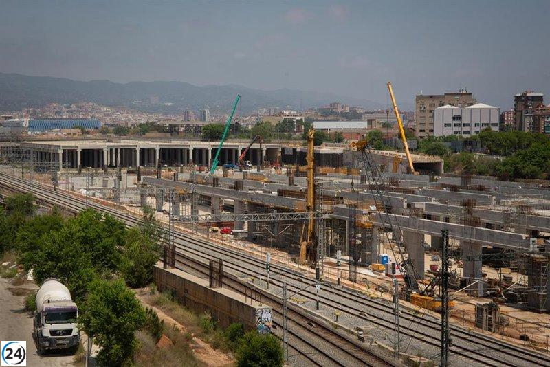 Adif AV invertirá 3,7 millones en la mejora de la Zona Técnica de Trenes en La Sagrera, Barcelona.