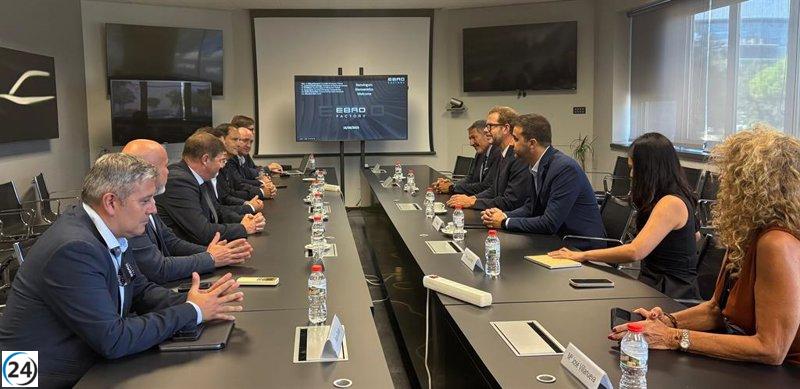 El Govern resalta su sólida conexión con Chery y Ebro en la Zona Franca de Barcelona.
