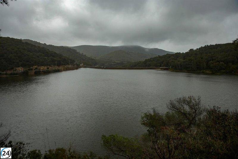 Las cuencas catalanas alcanzan el 74% de su capacidad, el doble que el año pasado al iniciar el otoño.