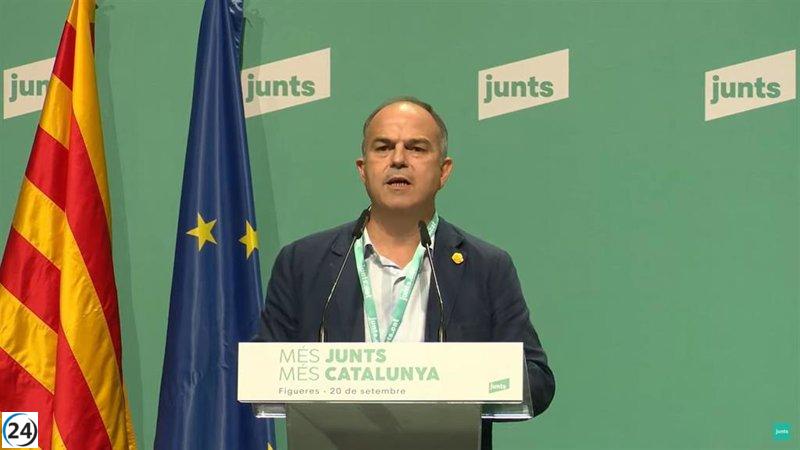 Turull acusa a Podemos de anticatalanismo por criticar la propuesta migratoria.