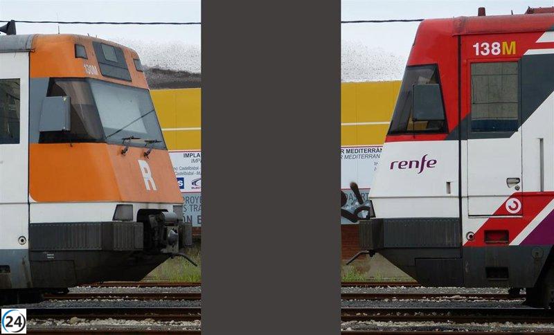 Obras en Castelldefels alteran 6 líneas de Rodalies esta semana.