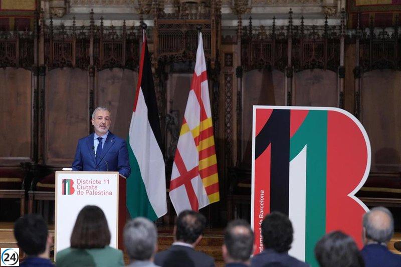 Barcelona invertirá 1,5 millones en las ciudades palestinas, consideradas como su nuevo distrito 11.