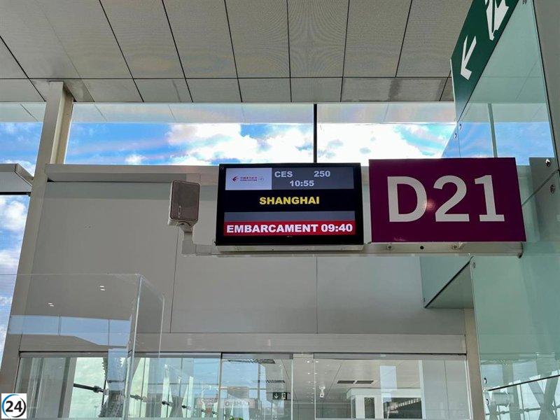 El Aeropuerto de Barcelona amplía su red con un nuevo enlace a Shanghai, totalizando 58 rutas intercontinentales.