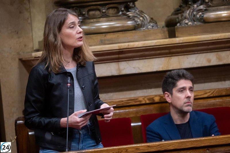 Albiach (Comuns) descarta negociaciones con el Govern sobre los Presupuestos 2026.